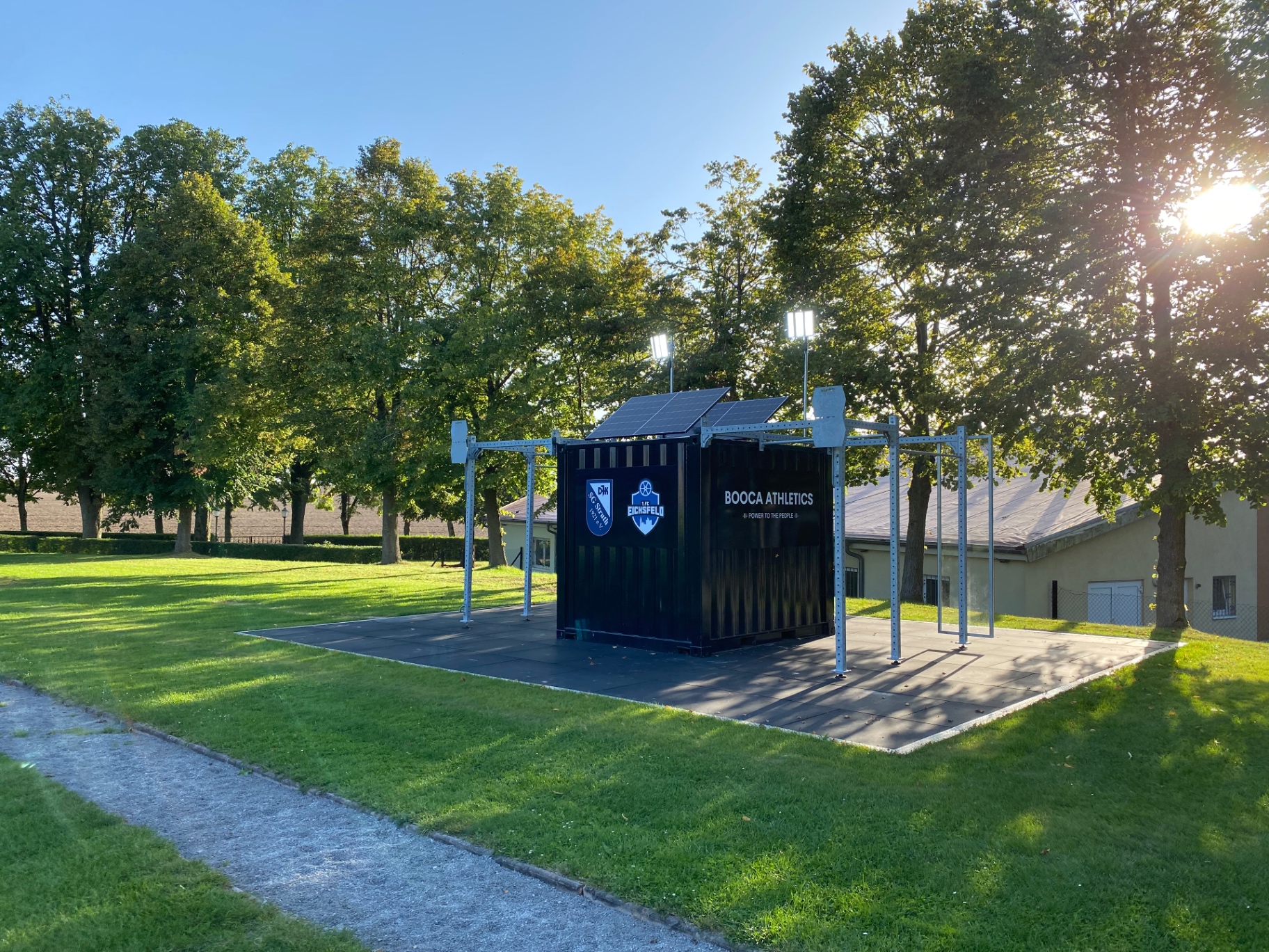 BOOCA ATHLETICS Container Sportanlage